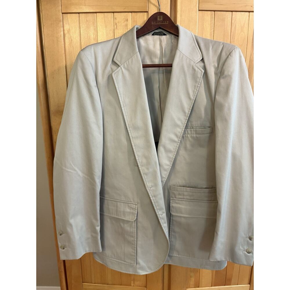 Vintage Brad Whitney Tan Corduroy Sport Coat Blazer Mens 42R Western Cowboy 70s